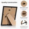 (Black, Pack of 6)5x7 Picture Frame, 5x7 Photo Frame with High Definition Plexiglass(Black) 6"L x 4"W